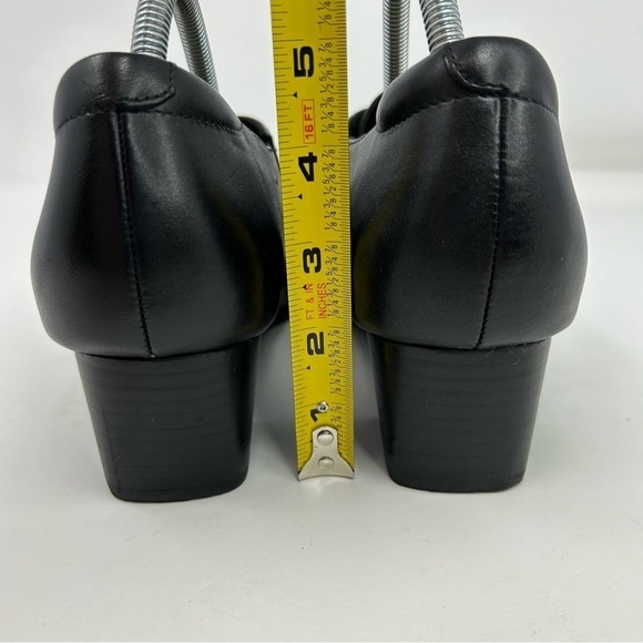 Clarks Unstructured Black Leather Slip-On Comfort Loafers Size 11 Casual Comfort - Picture 8 of 15